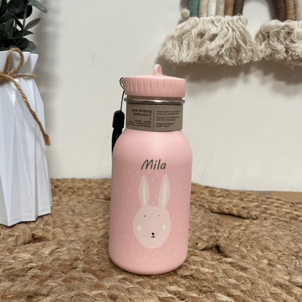 Gourde personnalisée lapin 350ml