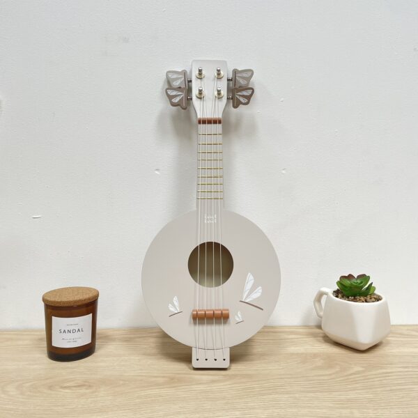 Guitare enfant banjo beige