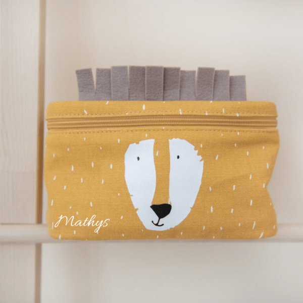 Lunch bag personnalisé lion enfant