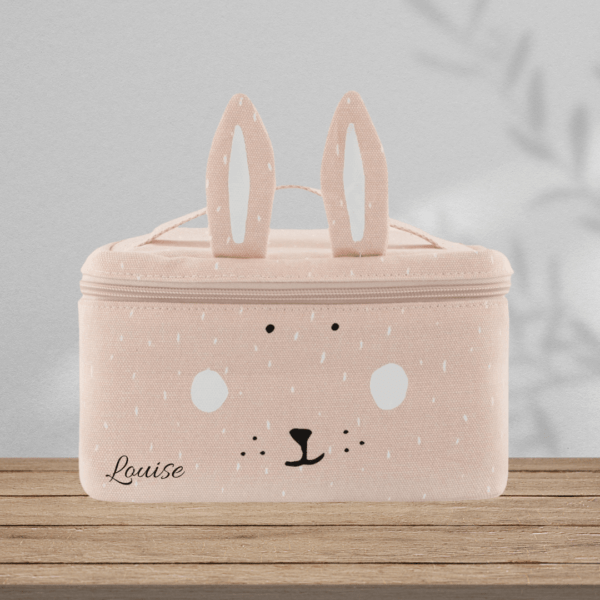 Lunch bag personnalisée lapin