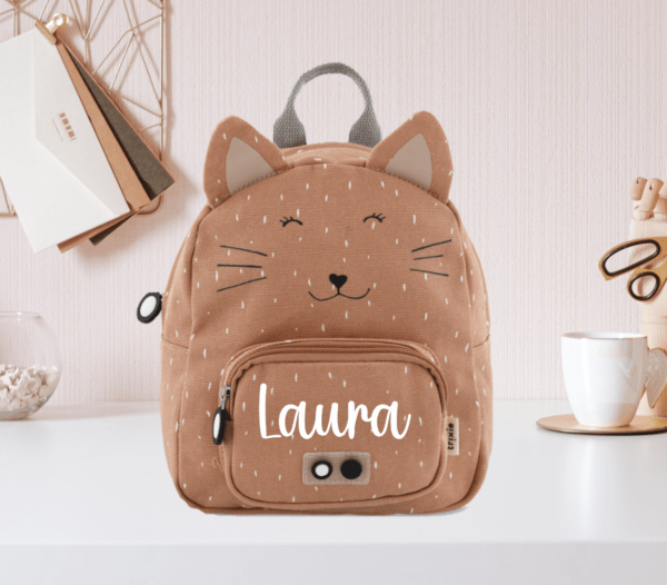 Sac à dos personnalisé enfant chat