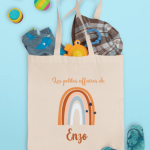 Tote bag les petites affaires de orange